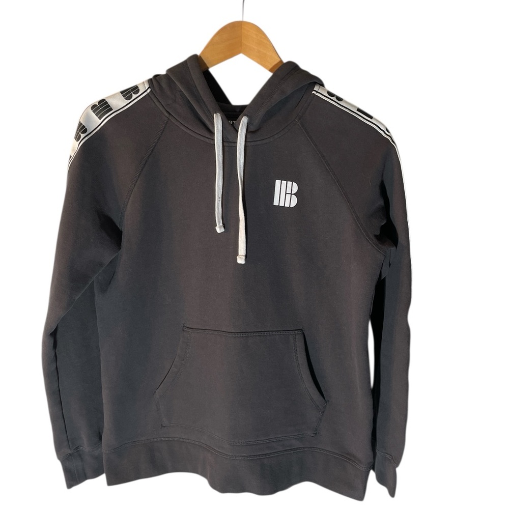 E8 - Burton Charcoal Hoodie with Logo Accents delete